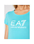 EA7 Emporio Armani Tricou 8NTT63 TJ12Z 1517 Albastru Slim Fit - Pled.ro