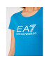 EA7 Emporio Armani Tricou 8NTT63 TJ12Z 1523 Albastru Slim Fit - Pled.ro