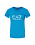 EA7 Emporio Armani Tricou 8NTT63 TJ12Z 1523 Albastru Slim Fit - Pled.ro