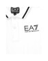 EA7 Emporio Armani Tricou polo 3HBF51 BJ02Z 1100 Alb Regular Fit - Pled.ro