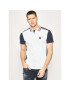 EA7 Emporio Armani Tricou polo 3HPF14 PJ61Z 1100 Alb Regular Fit - Pled.ro