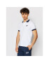 EA7 Emporio Armani Tricou polo 3KPF07 PJ04Z 1100 Alb Regular Fit - Pled.ro