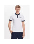 EA7 Emporio Armani Tricou polo 3RPF17 PJ03Z 1100 Alb Regular Fit - Pled.ro