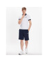 EA7 Emporio Armani Tricou polo 3RPF17 PJ03Z 1100 Alb Regular Fit - Pled.ro