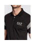 EA7 Emporio Armani Tricou polo 6LPF06 PJ3BZ 1200 Negru Regular Fit - Pled.ro