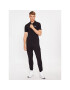 EA7 Emporio Armani Tricou polo 6RPF16 PJ03Z 0200 Negru Regular Fit - Pled.ro