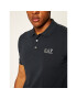 EA7 Emporio Armani Tricou polo 8NPF04 PJM5Z 0578 Bleumarin Regular Fit - Pled.ro