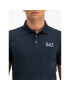 EA7 Emporio Armani Tricou polo 8NPF04 PJM5Z 0578 Bleumarin Regular Fit - Pled.ro