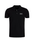 EA7 Emporio Armani Tricou polo 8NPF04 PJM5Z 1200 Negru Regular Fit - Pled.ro