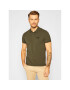 EA7 Emporio Armani Tricou polo 8NPF04 PJM5Z 1867 Verde Regular Fit - Pled.ro