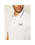 EA7 Emporio Armani Tricou polo 8NPF06 PJ04Z 1100 Alb Regular Fit - Pled.ro