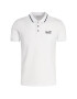 EA7 Emporio Armani Tricou polo 8NPF06 PJ04Z 1100 Alb Regular Fit - Pled.ro