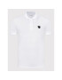 EA7 Emporio Armani Tricou polo 8NPF09 PJNQZ 1100 Alb Regular Fit - Pled.ro