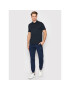 EA7 Emporio Armani Tricou polo 8NPF09 PJNQZ 1578 Bleumarin Regular Fit - Pled.ro