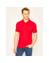 EA7 Emporio Armani Tricou polo 8NPF93 PJ03Z 1450 Roșu Regular Fit - Pled.ro