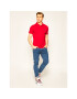 EA7 Emporio Armani Tricou polo 8NPF93 PJ03Z 1450 Roșu Regular Fit - Pled.ro