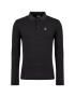 EA7 Emporio Armani Tricou polo 8NPF95 PJ03Z 1200 Negru Regular Fit - Pled.ro