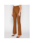 Elisabetta Franchi Pantaloni din material PA-351-06E3-V339 Maro Super Skinny Fit - Pled.ro