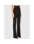 Elisabetta Franchi Pantaloni din material PA-385-16E2-V290 Negru Slim Fit - Pled.ro