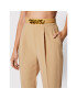 Elisabetta Franchi Pantaloni din material PA-391-16E2-V280 Bej Regular Fit - Pled.ro