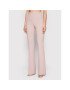 Elisabetta Franchi Pantaloni din material PA-392-16E2-V220 Roz Slim Fit - Pled.ro