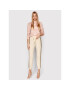 Elisabetta Franchi Pantaloni trening KP-21S-21E2-V310 Bej Regular Fit - Pled.ro