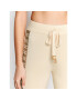 Elisabetta Franchi Pantaloni trening KP-21S-21E2-V310 Bej Regular Fit - Pled.ro