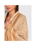 Elisabetta Franchi Poncho MT-02F-26E2-V270 Bej Regular Fit - Pled.ro