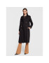 Elisabetta Franchi Trench SP-003-31E2-V800 Negru Regular Fit - Pled.ro