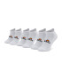 Ellesse Set de 3 perechi de șosete joase unisex Tebi Trainer Liner SBGA1565 Alb - Pled.ro