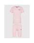 Ellesse Set tricou și pantaloni scurți sport Granito SGM14377 Roz Loose Fit - Pled.ro