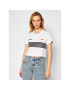 Ellesse Tricou polo Annamaria Crop SGE08475 Alb Regular Fit - Pled.ro