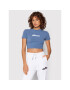 Ellesse Tricou Siderea Crop SGK09623 Albastru Regular Fit - Pled.ro