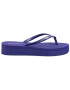 Emporio Armani Flip flop X3QS05 XL826 D086 Violet - Pled.ro