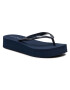 Emporio Armani Flip flop X3QS05 XM766 M656 Bleumarin - Pled.ro