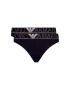 Emporio Armani Underwear Set 2 perechi de chiloți brazilieni 163337 1P227 17020 Negru - Pled.ro