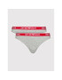 Emporio Armani Underwear Set 2 perechi de chiloți brazilieni 163337 2R227 00948 Gri - Pled.ro