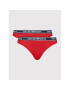 Emporio Armani Underwear Set 2 perechi de chiloți brazilieni 163337 2R227 04574 Roșu - Pled.ro