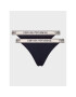 Emporio Armani Underwear Set 2 perechi de chiloți tanga 164522 1A227 00135 Bleumarin - Pled.ro