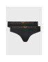 Emporio Armani Underwear Set 2 perechi de chiloți tanga 163333 2F225 19421 Negru - Pled.ro