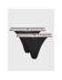 Emporio Armani Underwear Set 2 perechi de chiloți tanga 164522 2F221 00020 Negru - Pled.ro