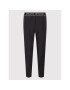 Ermanno Firenze Pantaloni din material P024E26 Negru Regular Fit - Pled.ro