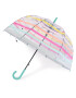 Esprit Umbrelă Long Ac Domeshape 53223 Alb - Pled.ro