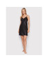 Etam Cămașă de noapte Milky 6515345 Negru Regular Fit - Pled.ro