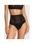 Etam Chilot tanga Mesh Control 6532871 Negru - Pled.ro