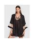 Etam Halat Delicatesse 6536301 Negru - Pled.ro