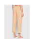 Etam Pantaloni pijama Gully 6534122 Portocaliu Regular Fit - Pled.ro