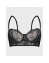 Etam Sutien Balconette Flexi Lace 6536570 Negru - Pled.ro