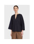 Fabiana Filippi Bluză JED273W136 Bleumarin Relaxed Fit - Pled.ro