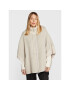 Fabiana Filippi Cardigan CTD222W255 Gri Oversize - Pled.ro